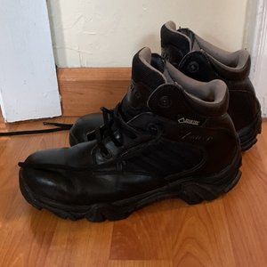 Bates Gortex Black Waterproof Work Boots